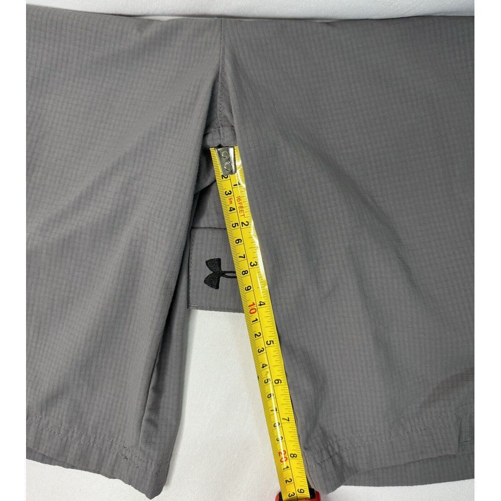 Under Armour Shorts Boys L Gray Lightweight Cargo Youth‎ Golf Performance - Picture 4 of 6
